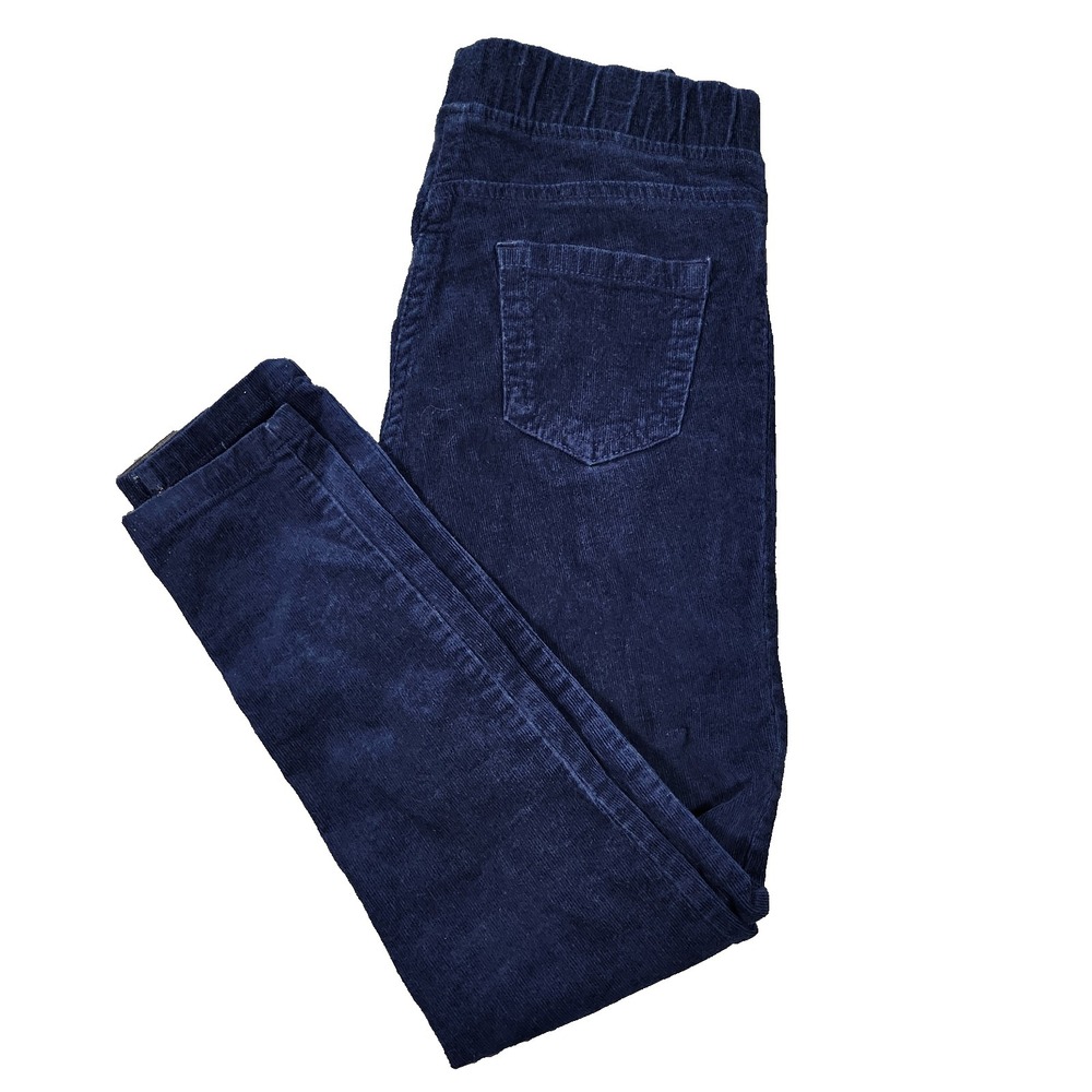 Mini Boden Kids Navy Blue Corduroy Pull On Pants Size 9Y